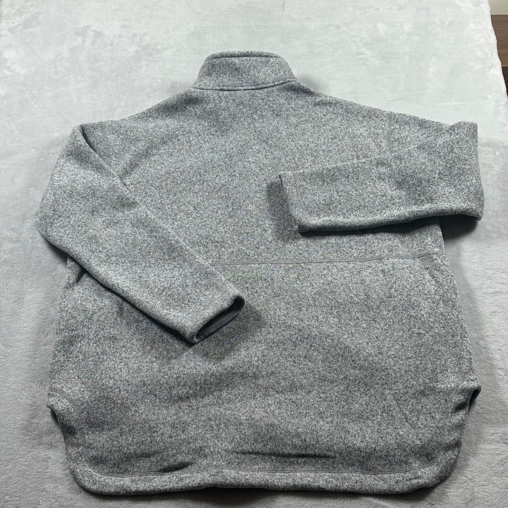 Patagonia Better Sweater Oversized Coat Birch White Full Zip Fleece XL - Picture 8 of 8